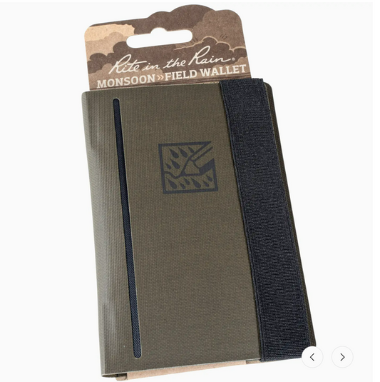 Rite in the Rain Monsoon Field Wallet, Pen & Notepads Gift Set