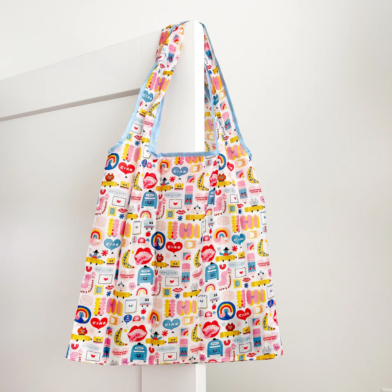 Stationery Store Day Suzy's Cuties Foldable Tote