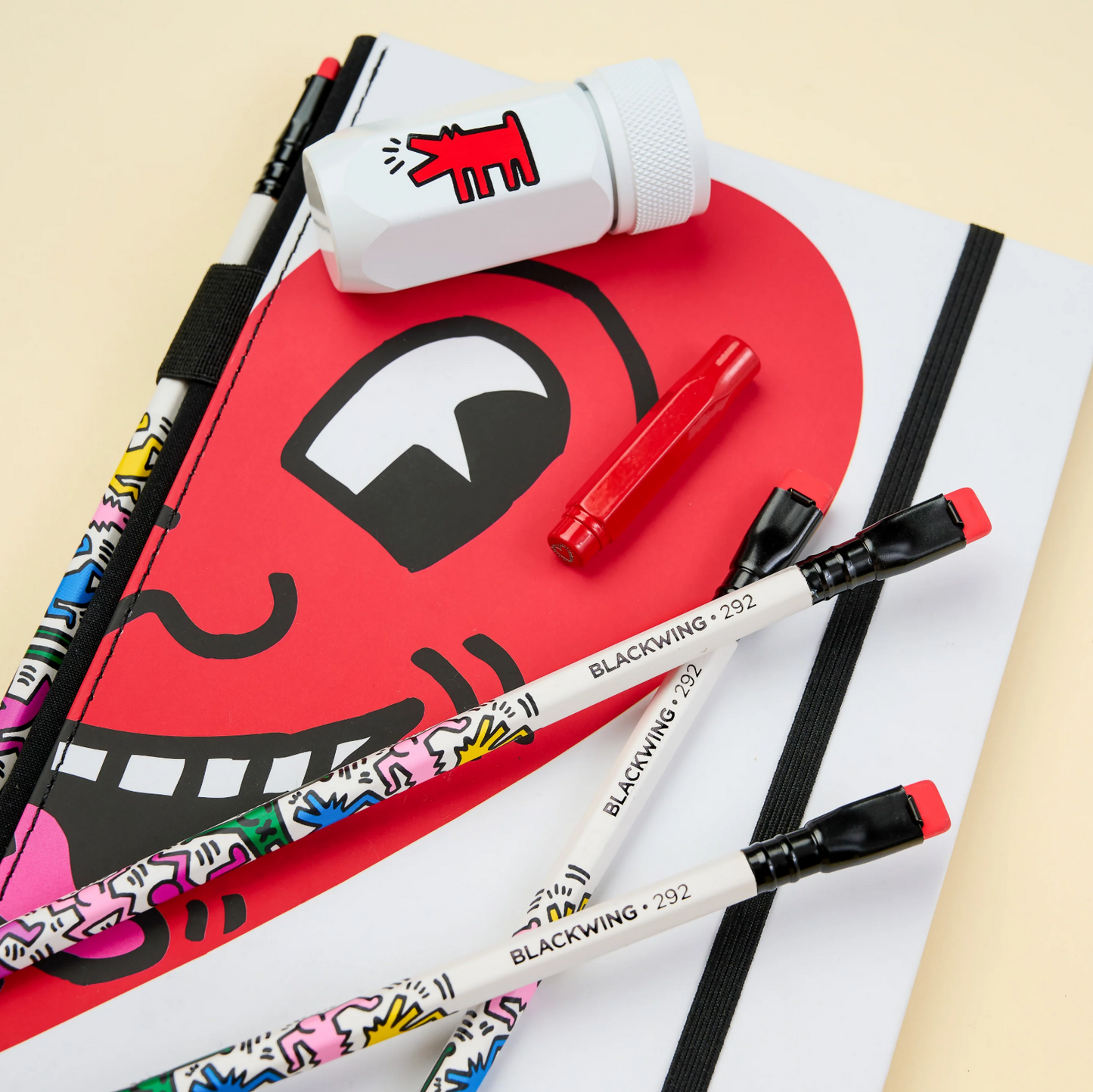 PRE-ORDER: Blackwing Volume 292 - Keith Haring "Smiling Heart" Gift Set
