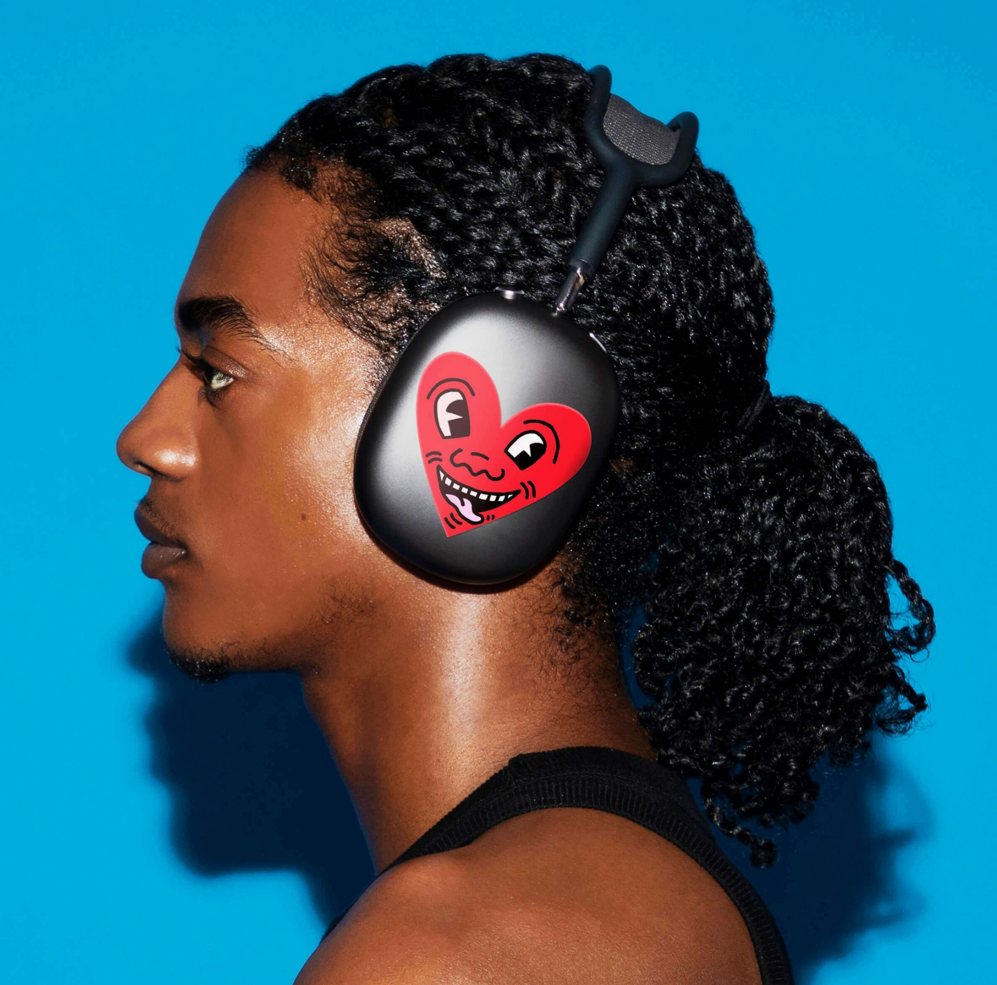 Heart By Keith Haring (Back To School) - Die-Cut Sticker