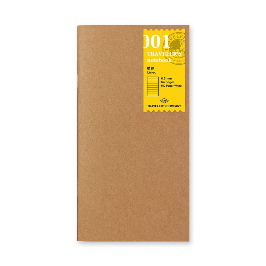 TRAVELER’S notebook - 001 Lined Notebook