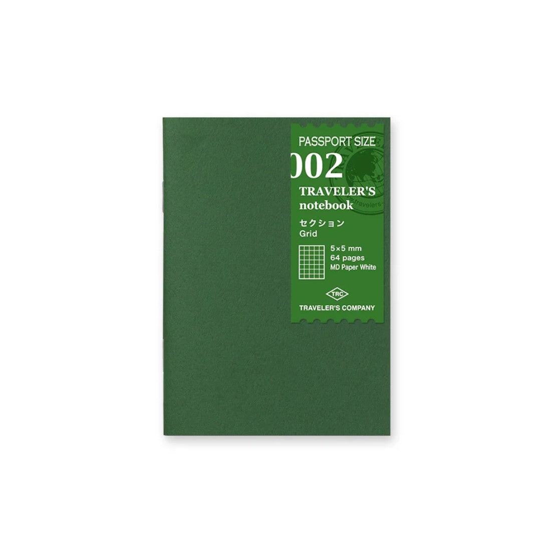 TRAVELER'S notebook - 002 Grid Notebook (Passport Size)