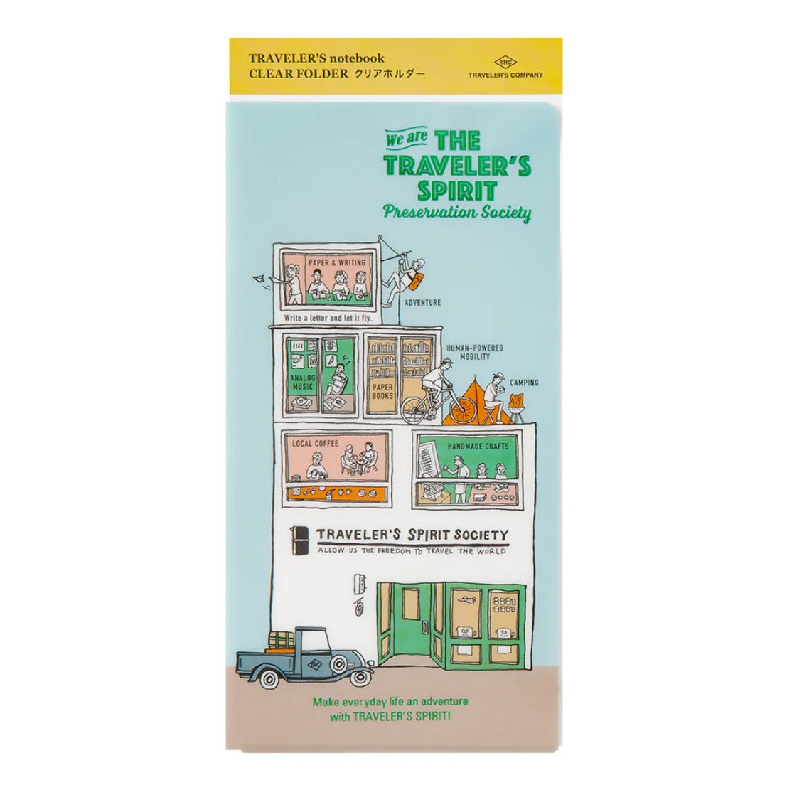 TRAVELER'S notebook - Clear Folder 2026 (Regular Size)