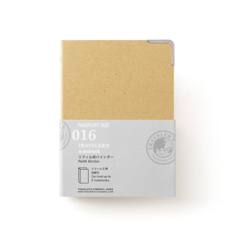 TRAVELER’S notebook - 016 Refill Binder (Passport Size)