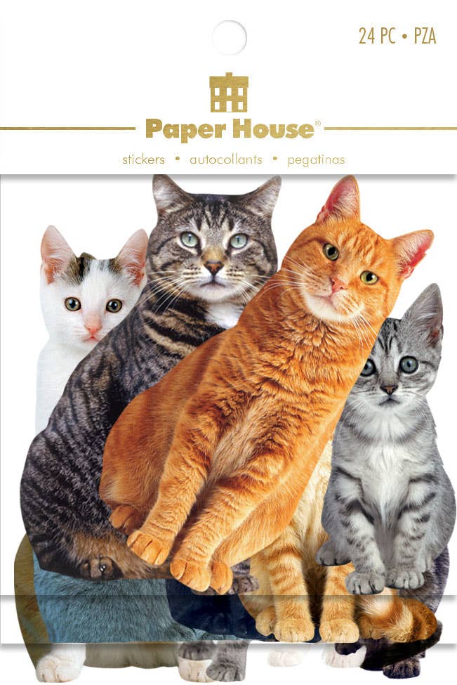 Die Cut Scrapbook Sticker Pack - Cats