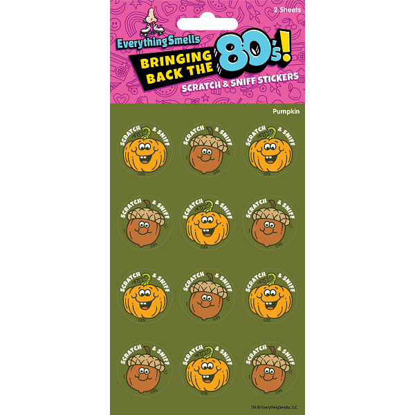 Pumpkins & Acorns EverythingSmells Scratch & Sniff Stickers