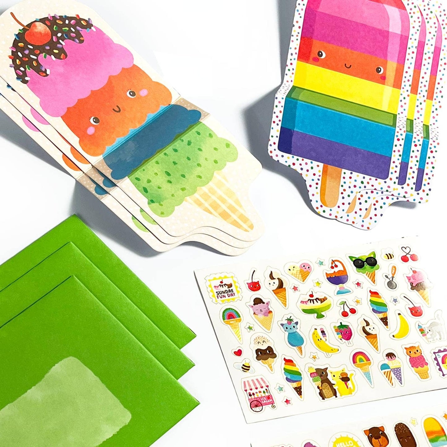 Tiny Tadas!: Notecard & Sticker Kit (Sweet Treats)
