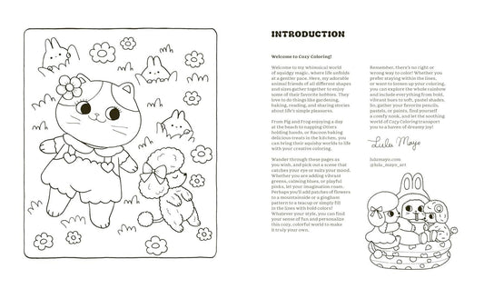 Cozy Coloring: Self-Care