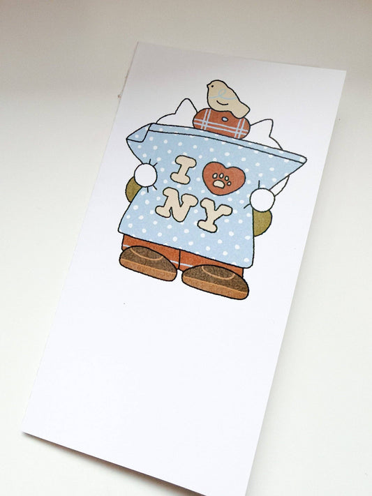 Kuboandlucy x Idiot Sandwich | Standard TN Notebook | I Love New York
