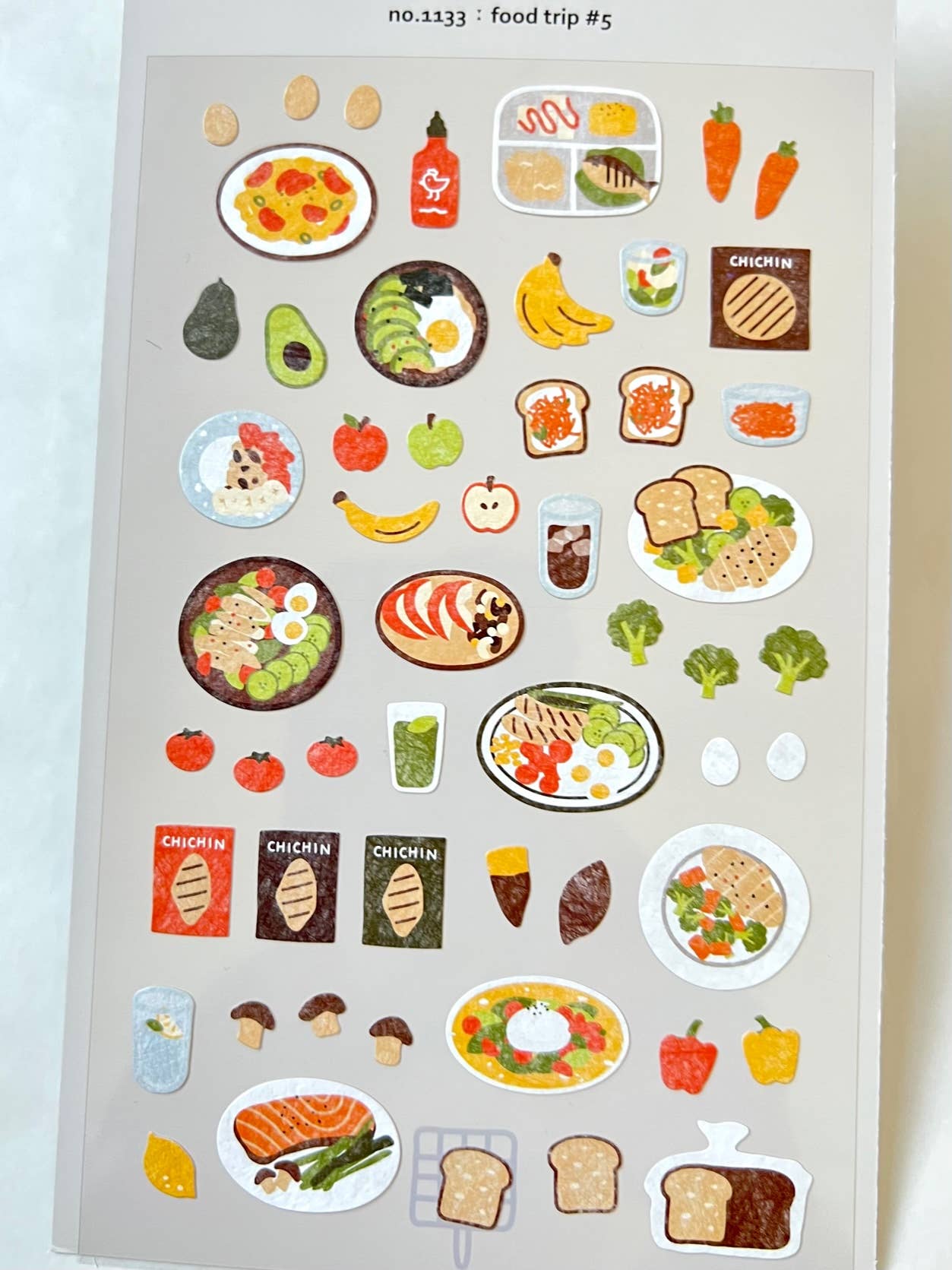 FOOD TRIP VOL.5 STICKERS