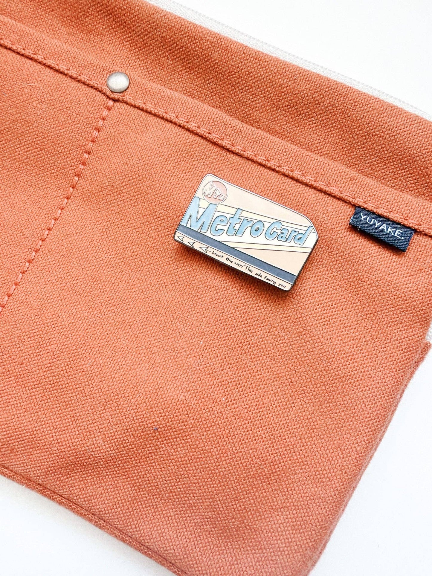 Kuboandlucy x Idiot Sandwich | Metro Card Soft Enamel Pin