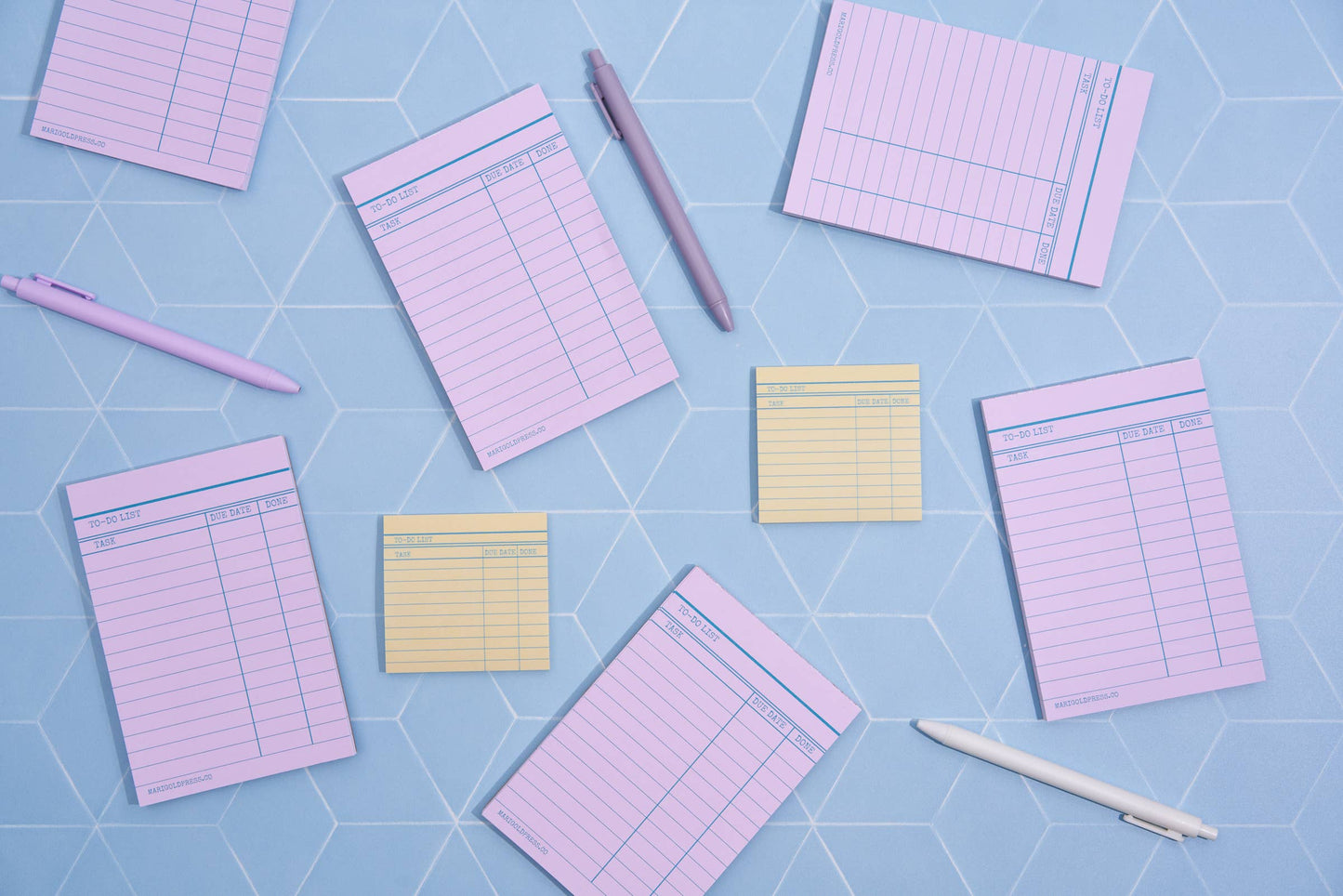 Library Card Post-It ® Sticky Notes - Yellow