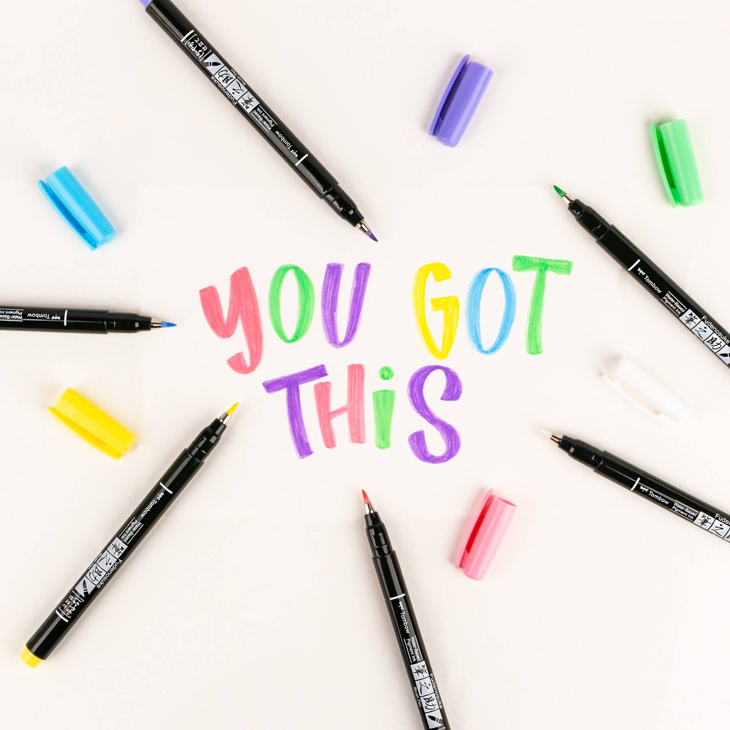 Fudenosuke Pastel Calligraphy Brush Pen