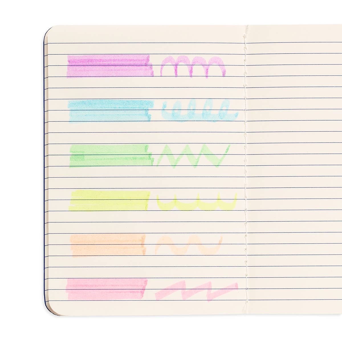 Oh My Glitter!: Liquid Glitter Ink Neon Highlighters (Set of 6)
