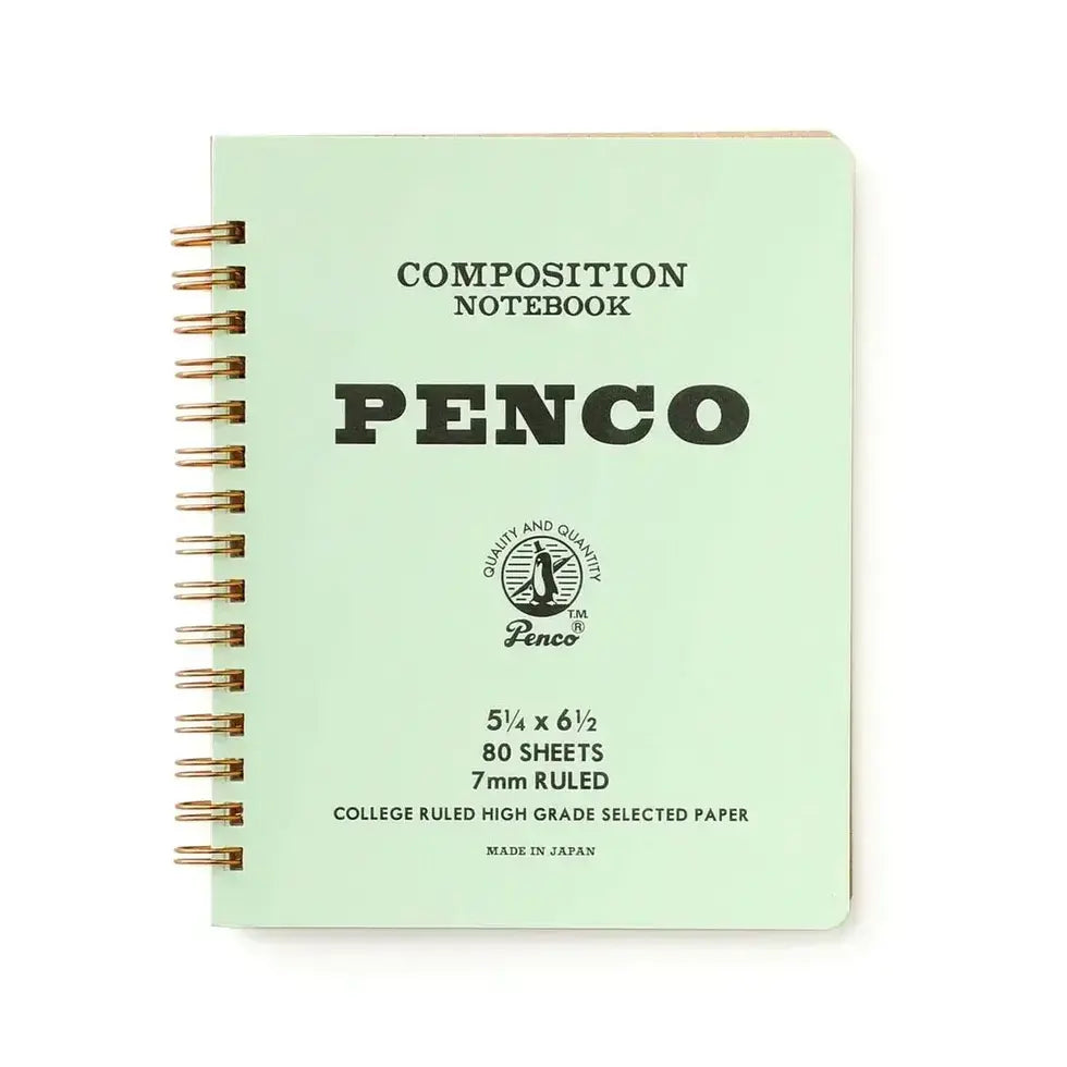 Penco 'coil' spiral notebook