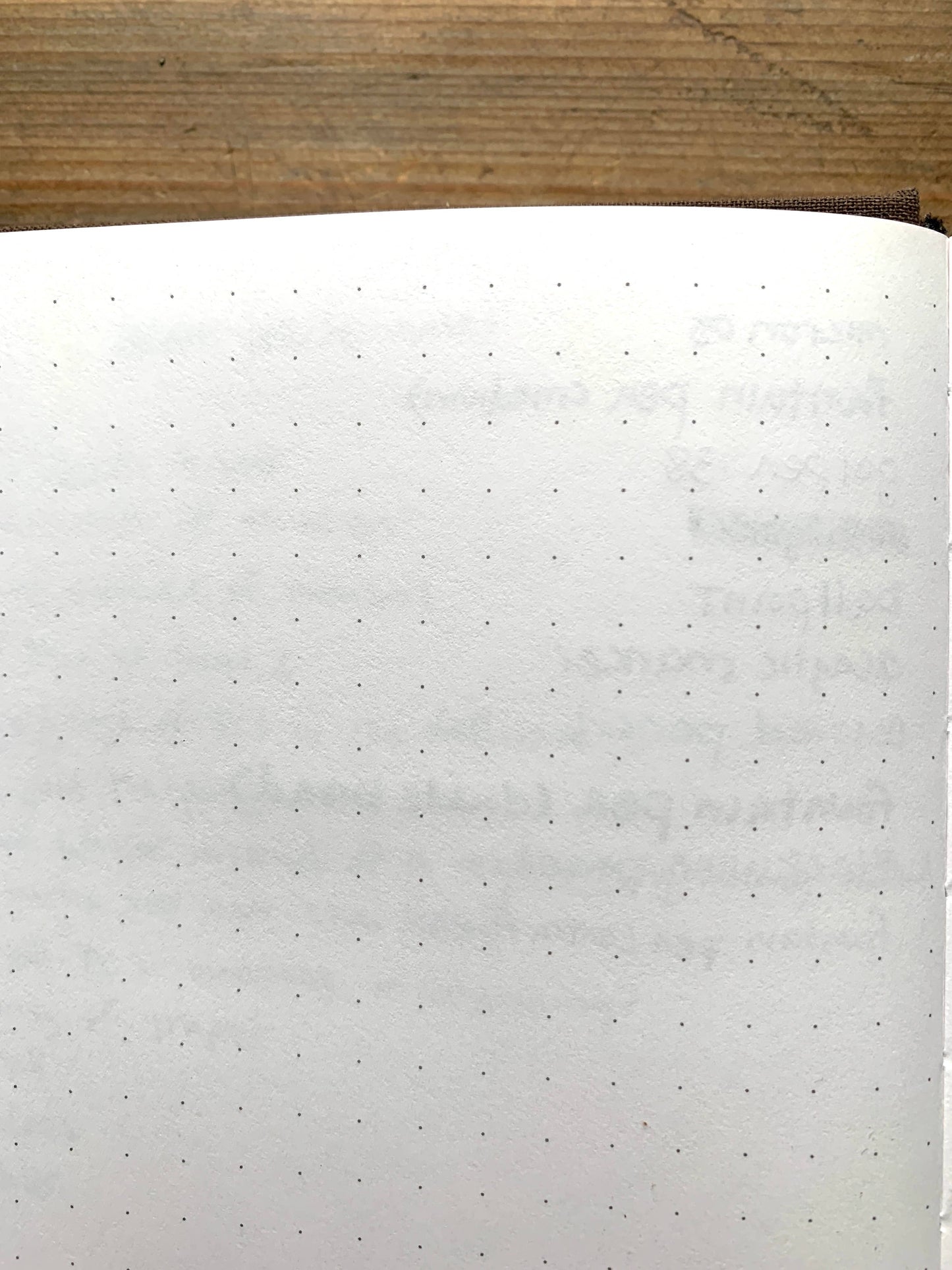 The Wanderer - B6 vegan dot grid notebook, 100gsm ivory pape