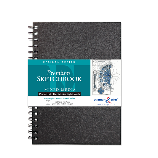 Stillman & Birn Mixed Media Sketchbook - Epsilon Series