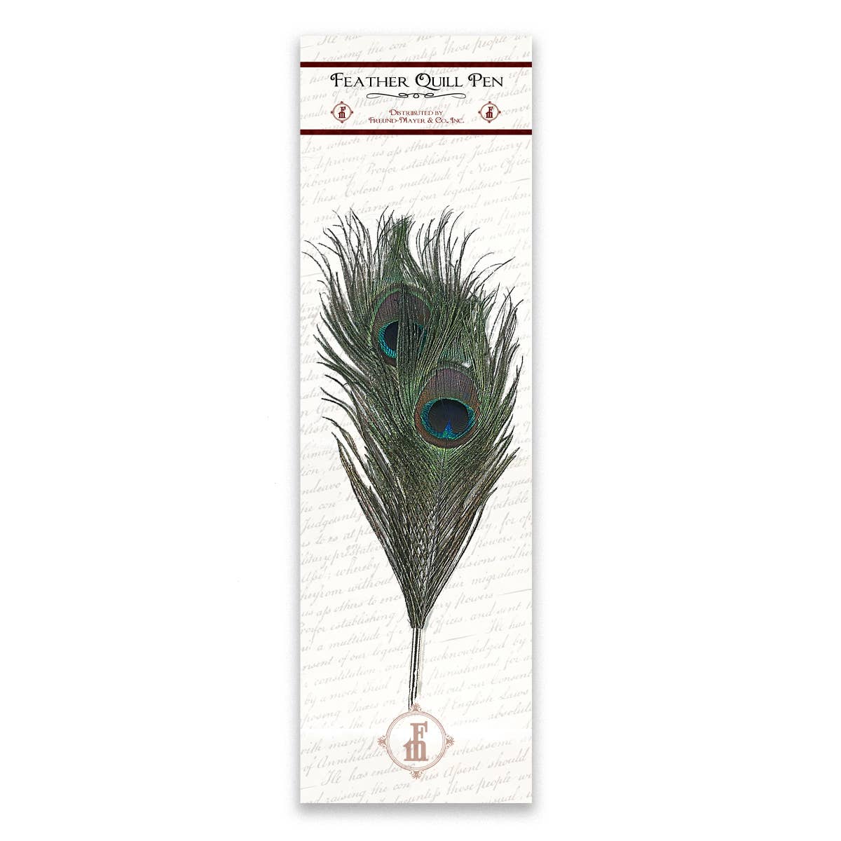 Genuine Peacock Quill Pen-Nib and Ballpoint-Bulk