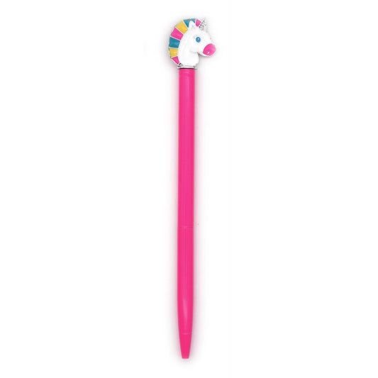 Enamel Unicorn Charm Pen - NEON