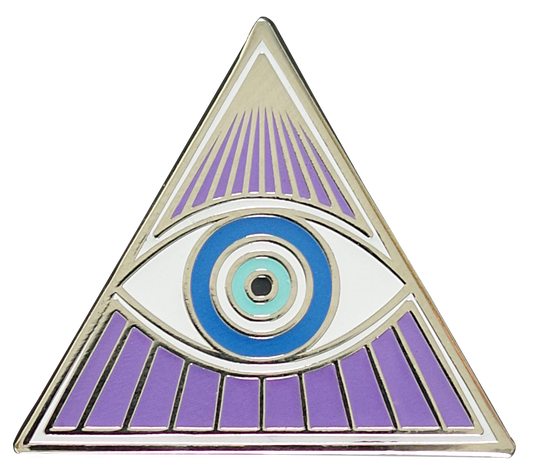 All-Seeing Eye Enamel Pin
