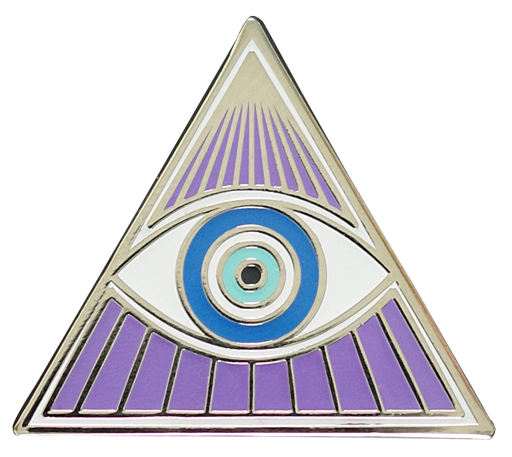 All-Seeing Eye Enamel Pin