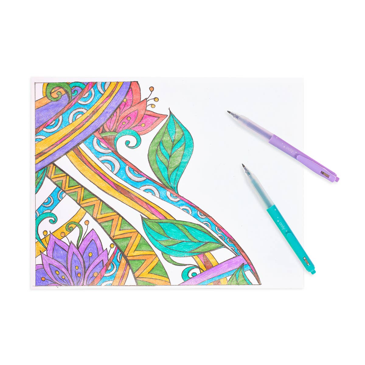 Oh My Glitter!: Retractable Glitter Ink Gel Pens (Set of 12)