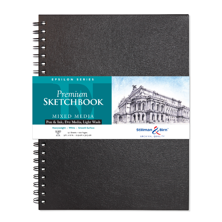Stillman & Birn Mixed Media Sketchbook - Epsilon Series