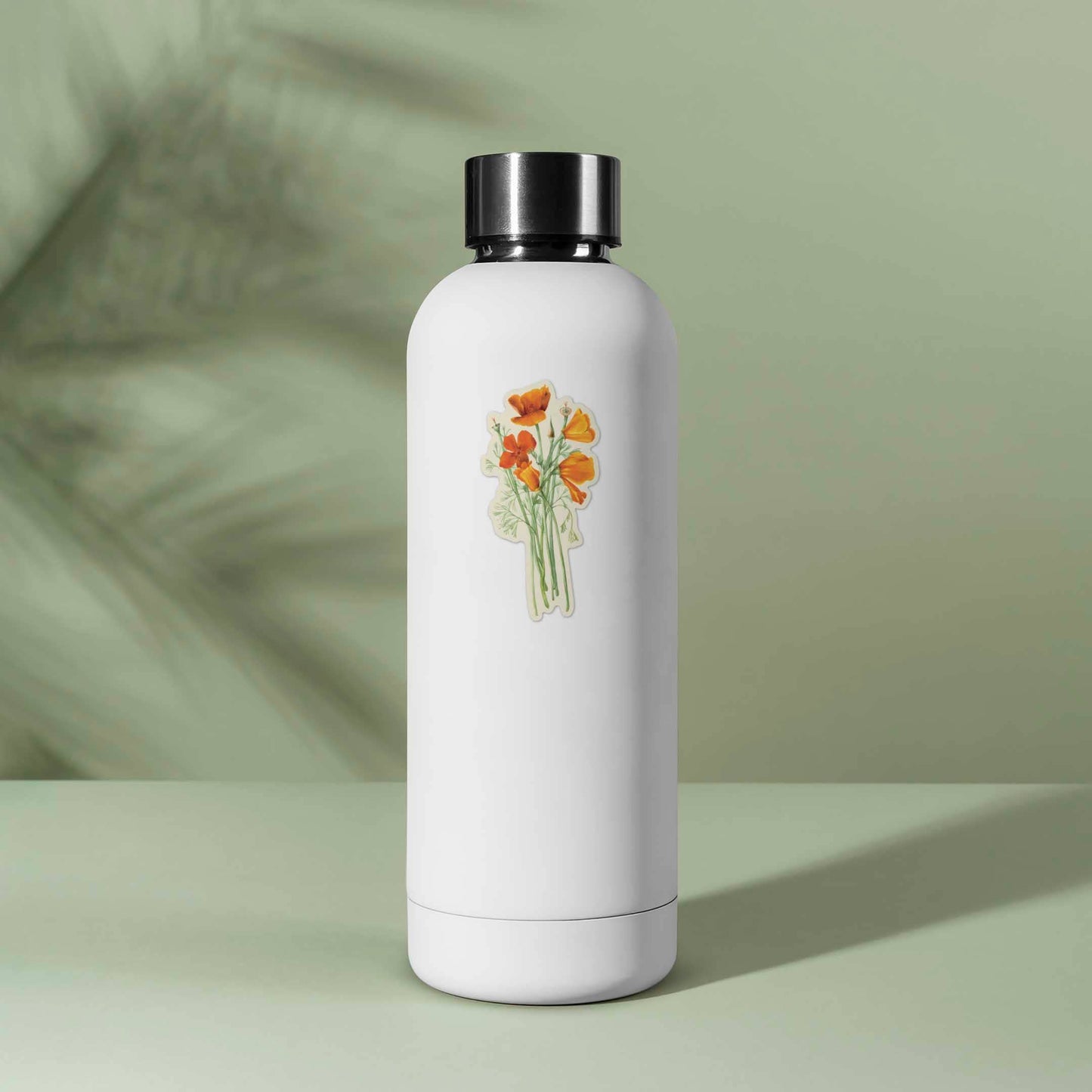 Mini California Poppy Sticker