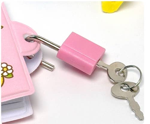 Miffy Secret Mini Memo Diary Book with Lock & Key