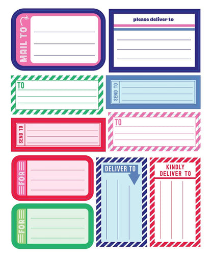 So. Many. Snail Mail Stickers.