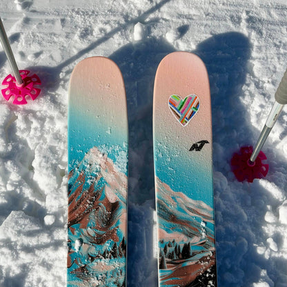 Patchwork Heart Sticker