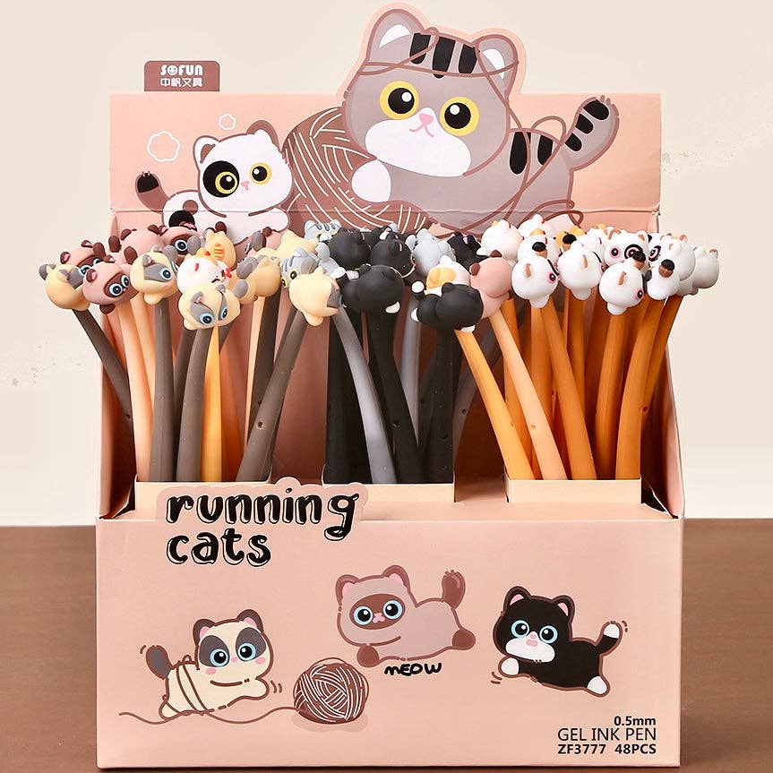 RUNNING CAT GEL PEN