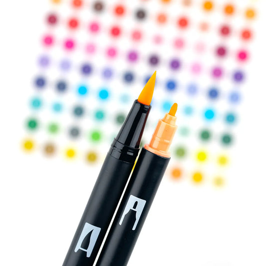 Dual Brush Pen 6-Pack Set (Just Peachy)