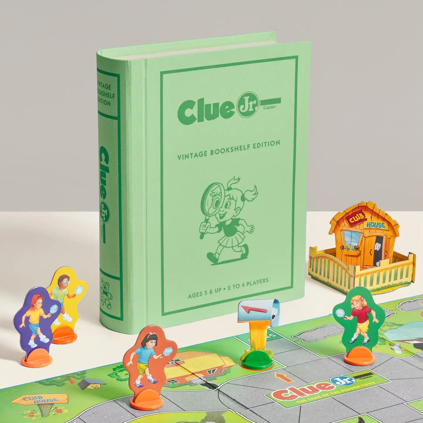 Clue Junior Vintage Book Shelf Edition