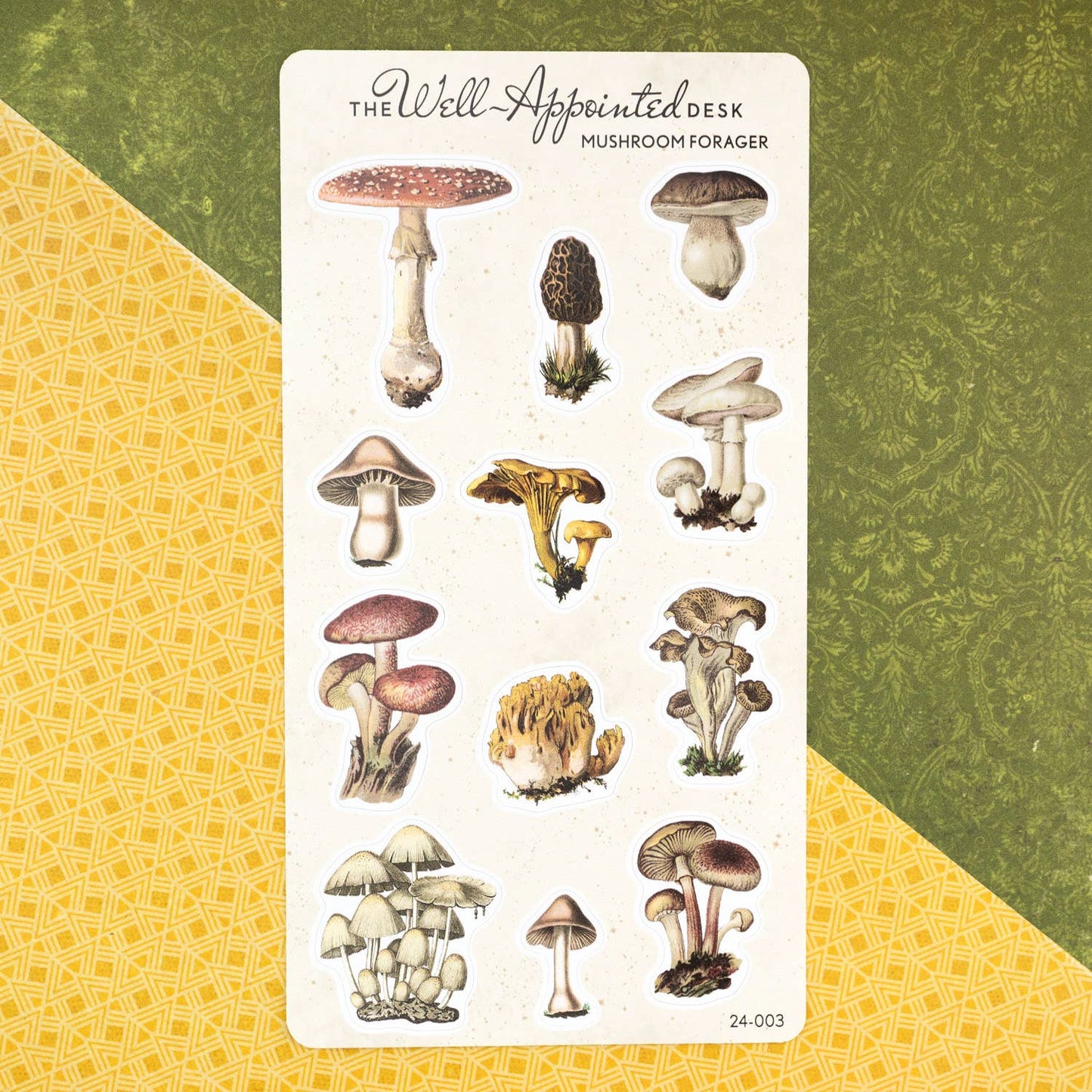 Mushroom Forager Sticker Sheet