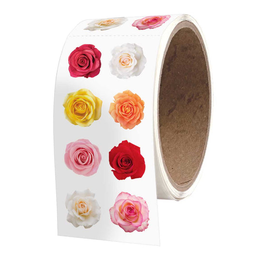 Mini Mixed Roses 2x4 Sticker Sheet