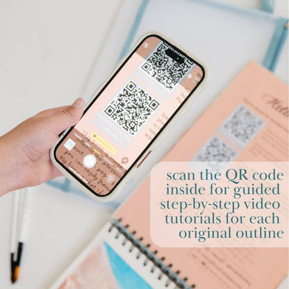 National Parks Watercoloring Book-Outlines w/Video Tutorials