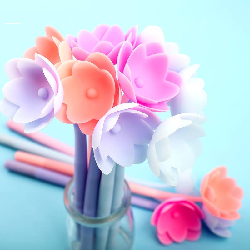 Peach Blossom Wiggle Gel Pen