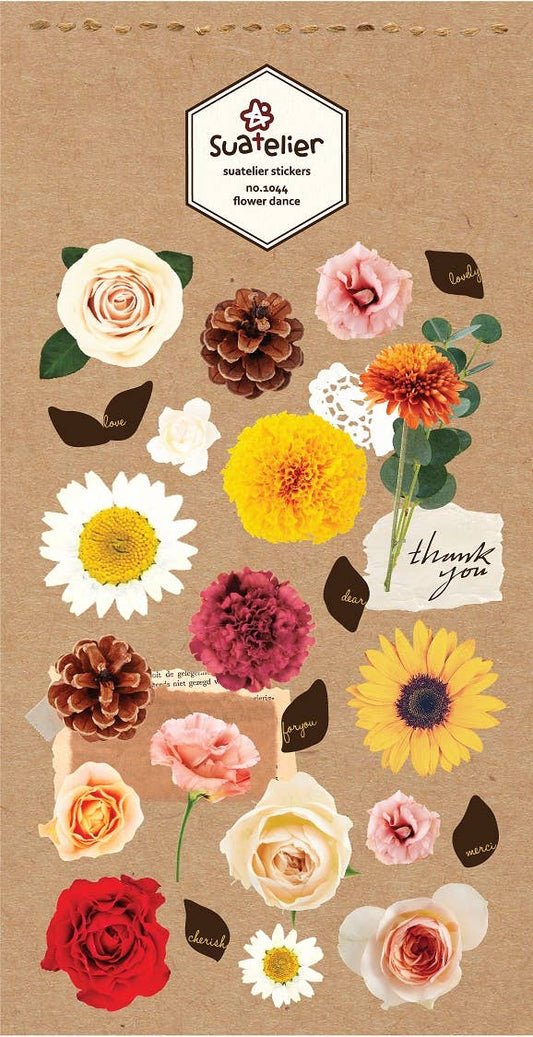 FLOWER DANCE STICKERS