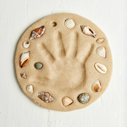 Day at the Beach - Kids Hand & Footprint Keepsake Craft