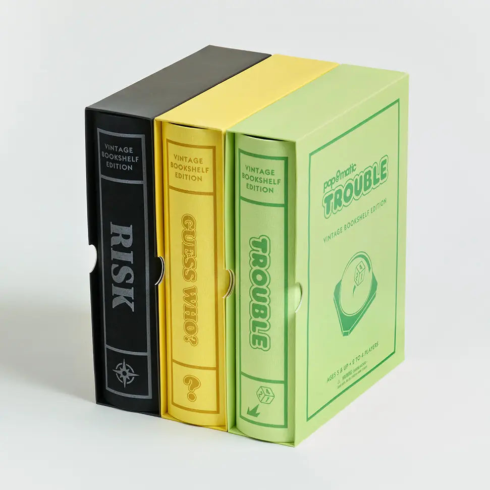 Guess Who? Vintage Book Shelf Edition