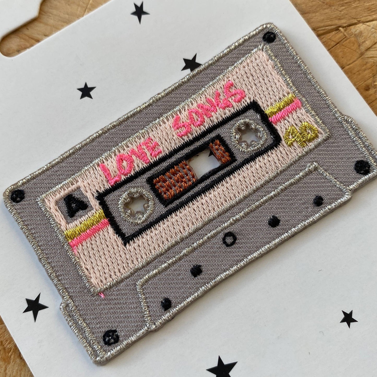 Iron on Patch - Love Tape