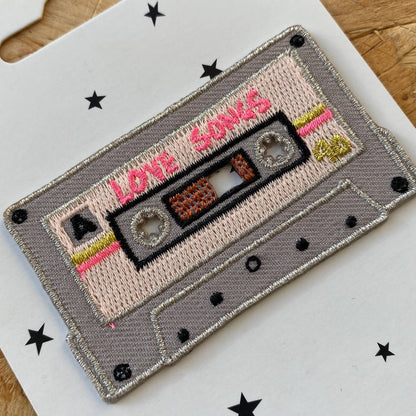 Iron on Patch - Love Tape