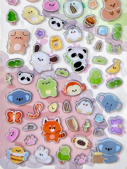 Laser Glass Stickers