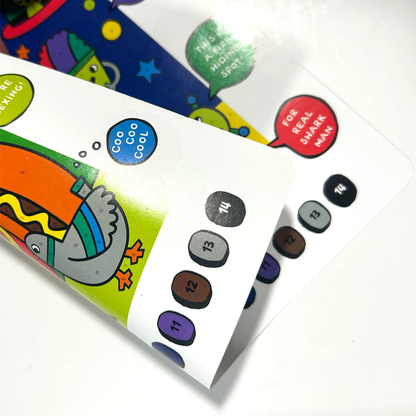 Colortopia: Paint Marker By Number Kit (Epic Adventures)
