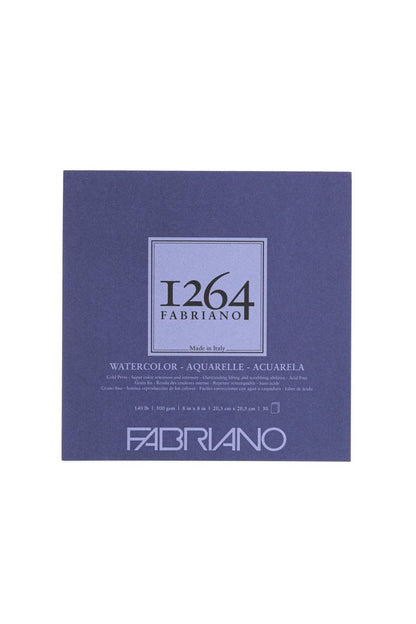 Fabriano 1264 Watercolor Pad, 140 140lb. (300gsm)
