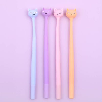 Pastel Cats Wiggle Gel Pen