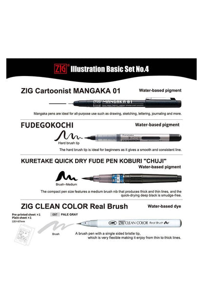 Zig® Illustration Drawing Sets