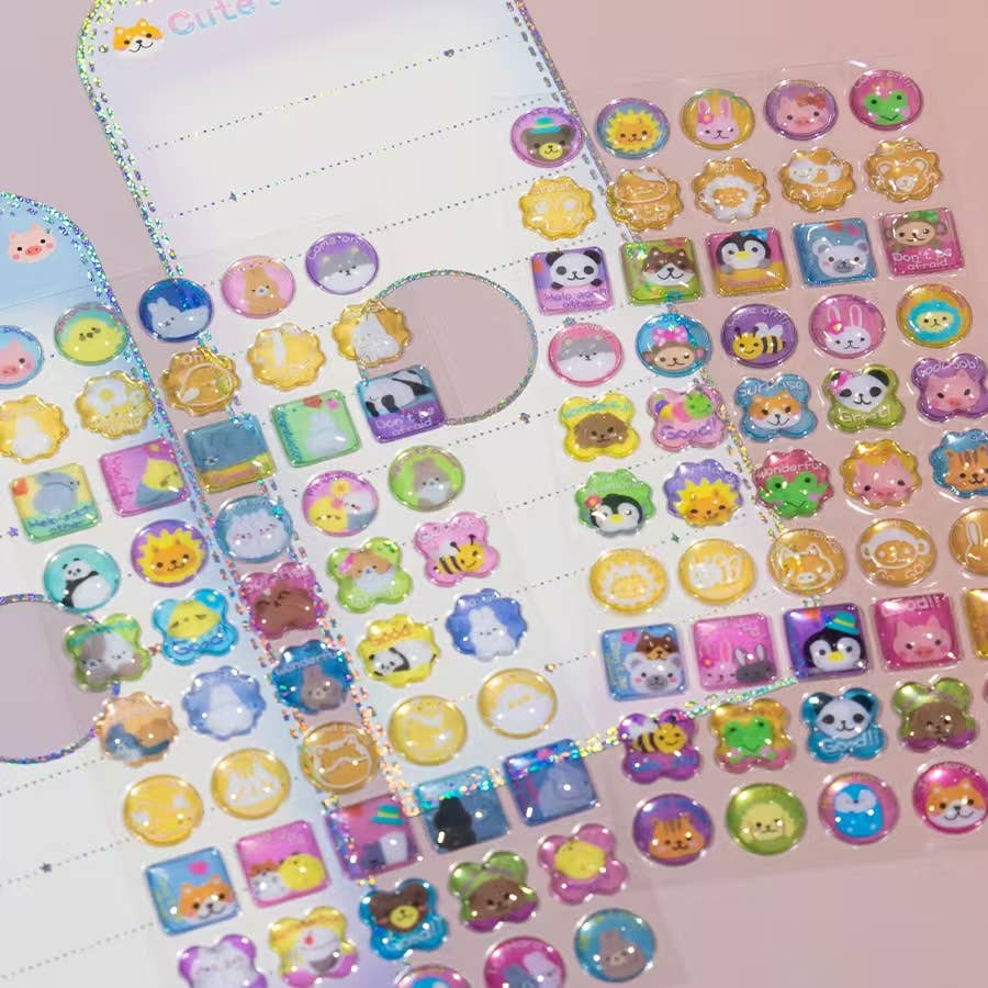 3D Reward Jewel Phone Stickers