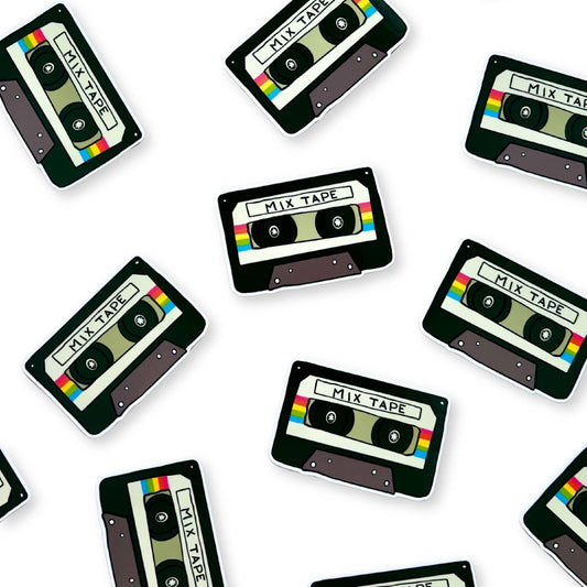 Mix Tape Vinyl Sticker
